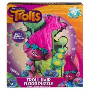 Trolls Troll Hair Floor Puzzle Kids